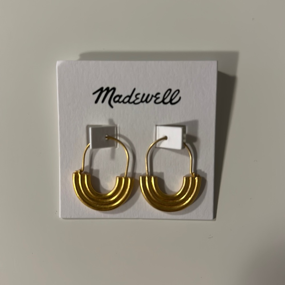 Madewell Earrings Color: Gold